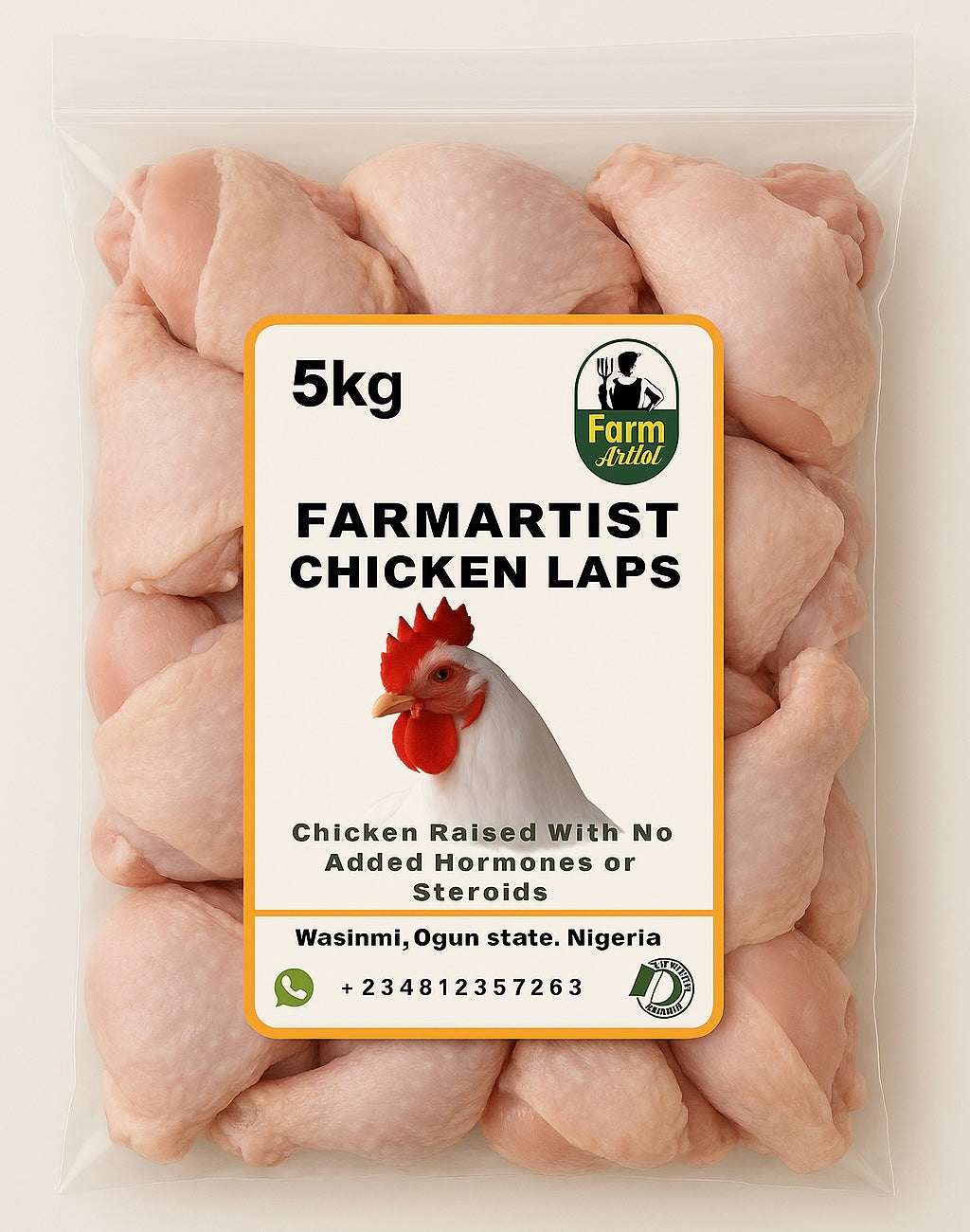 Chicken Laps Family Size